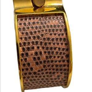 Kara Ross leather bracette